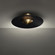 BRODY 22IN FLUSH MOUNT 3000K (3612|FM-88422-BK/AB)