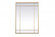 French Panel Wall Mirror 30x40 Inch in Brass (758|MR3A3040BRA)