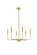 Willa 26 Inch Pendant Light in Brass (758|LD740D26BRA)