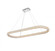 Bowen 51 inch Adjustable LED Chandelier in Chrome (758|3800D50L1C)
