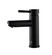 Mia Single Hole Single Handle Bathroom Faucet in Matte Black (758|FAV-1008MBK)