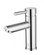 Mia Single Hole Single Handle Bathroom Faucet in Chrome (758|FAV-1008PCH)