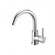 Louis Single Hole Single Handle Bathroom Faucet in Chrome (758|FAV-1003PCH)