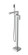 Henry Floor Mounted Roman Tub Faucet with Handshower in Chrome (758|FAT-8002PCH)