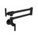 Gabriel Wall Mounted Pot Filler in Matte Black (758|FAK-312MBK)