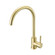 Finn Single Handle Kitchen Faucet in Brushed Gold (758|FAK-307BGD)