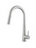 Lucas Single Handle Pull Down Sprayer Kitchen Faucet in Brushed Nickel (758|FAK-301BNK)