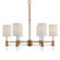 Uttermost Welkin 6 Light Modern Chandelier (85|21380)