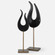 Uttermost Black Flame Sculptures Set/2 (85|18136)