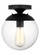 Extra Large One Light Pendant with Clear Seeded Glass (7725|7501801-112)