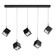 Ice Cube Chandelier Light (16|PD-29305L-BK)