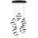 WHIRL 5LGT RND MULTI 4CCT 27/30/35/4000K (16|PD-19405R-BK)