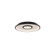 PINPOINT ROUND 16IN FLUSHMNT 4CCT 3500K (16|FM-37416-35-BK)