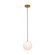 Aurelia Collection 1-Light Pendant Brass (12|AC11761BR)