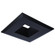 Deep Baffle Trim; 5/6 Inch Square; Black Finish (27|80/993)