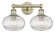 Ithaca - 2 Light - 17 inch - Antique Brass - Bath Vanity Light (3442|616-2W-AB-G555-8CL)