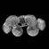 Mesa Flush Mount - 6pc (1289|CLB0089-01-GP-S-L3)