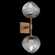 Luna Double Sconce (1289|IDB0095-02-NB-GS-L1)