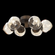Luna Flush Mount - 6pc (1289|CLB0095-01-FB-GA-L3)