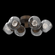 Luna Flush Mount - 6pc (1289|CLB0095-01-FB-FS-L3)
