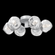 Luna Flush Mount - 6pc (1289|CLB0095-01-CS-GC-L1)