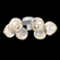 Luna Flush Mount - 6pc (1289|CLB0095-01-CS-GA-L1)