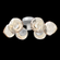 Luna Flush Mount - 6pc (1289|CLB0095-01-CS-FA-L3)