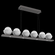 Cabochon Linear Chandelier (1289|PLB0093-0B-GP-WC-CA1-L1)