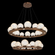 Gaia Ring Chandelier (1289|CHB0092-2B-RB-A-CA1-L1)