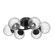 Gaia Flush Mount - 6pc (1289|CLB0092-01-MB-C-L1)