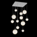 Gaia Square Multi-Pendant Chandelier (1289|CHB0092-12-CS-A-C01-L1)