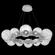 Gaia Radial Ring Chandelier (1289|CHB0092-39-CS-C-CA1-L3)