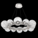 Gaia Radial Ring Chandelier (1289|CHB0092-39-BS-C-CA1-L3)