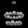 Gaia Ring Chandelier (1289|CHB0092-2B-GP-S-CA1-L3)