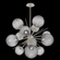 Gaia Starburst Chandelier (1289|CHB0092-0A-BS-S-001-L3)