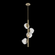 Luna Twisted Vine Chandelier (1289|CHB0095-T4-GB-FC-001-L1)