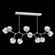 Luna Modern Branch Chandelier (1289|PLB0095-BC-CS-GC-001-L3)