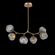 Luna Modern Branch Chandelier (1289|PLB0095-BA-NB-ZS-001-L3)