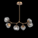 Luna Modern Branch Chandelier (1289|PLB0095-BA-NB-GS-001-L1)