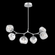 Luna Modern Branch Chandelier (1289|PLB0095-BA-CS-GC-001-L3)