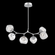 Luna Modern Branch Chandelier (1289|PLB0095-BA-CS-FC-001-L3)