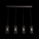 Downtown Mesh Linear Multi-Pendant (1289|PLB0020-04-BB-0-C01-E2)