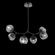 Luna Modern Branch Chandelier (1289|PLB0095-BA-MB-GS-001-L3)