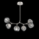 Luna Modern Branch Chandelier (1289|PLB0095-BA-BS-GS-001-L1)