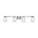 Saville Collection 4-Light Bathroom Vanity Fixture Brushed Nickel (12|AC7394BN)