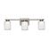 Saville Collection 3-Light Bathroom Vanity Fixture Brushed Nickel (12|AC7393BN)