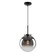 Orsa Collection 1-Light 10'' Pendant Mirror Glass (12|AC11900BK)