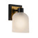 Lyndon Collection 1-Light Bathroom Sconce Black and Brushed Brass (12|AC11691BB)