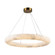 Camila Collection 1-Light 27'' Chandelier Brushed Brass (12|AC7469BR)