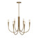 Bronte Collection 6-Light Chandelier Brass (12|AC11926BR)